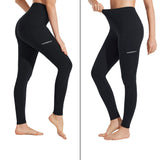 1 x RAW Customer Returns BAYGE Women s Thermal Sports Leggings High Waist Fleece Lined Waterproof Opaque Tummy Control Slim Fit Yoga Pants Sweatpants Sweatpants with Pockets, Black, S - RRP €24.0