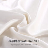 1 x RAW Customer Returns ZIMASILK 100 silk pillowcase for hair and skin. Double-sided 19 momme pure mulberry silk pillowcase with zipper, 1 piece. 50 x 70 cm, ivory  - RRP €30.0