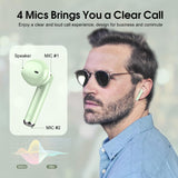 1 x RAW Customer Returns OYIB Bluetooth Headphones In Ear, 2023 New Bluetooth 5.3 Wireless with 4 ENC Microphone, Immersive HiFi Touch Control Earbuds with LED Display, 25H, IPX7 Waterproof, when Jogging - RRP €21.62