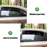 1 x RAW Customer Returns ZATOOTO Car Sunshades for Kids, Car Side Window Curtains for Anti-UV, Privacy Protection for Children, Driver, Magnetic, Black, Pack of 2 - RRP €17.98