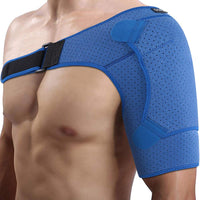 1 x RAW Customer Returns Shoulder Arm Support for Men Women, Left Right Shoulder Brace, Shoulder Band with Hot Cold Compress, for Ac Joint Protection, Shoulder Tendinitis Periarthritis Sprained Pain - RRP €24.84