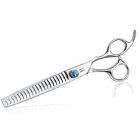 1 x RAW Customer Returns JASON Curved Dog Scissors - 7.5 Pet Grooming Scissors with Ergonomic Handle, Japanese Stainless Steel Grooming Scissors for Dogs, Cats and Other Dogs... - RRP €42.99