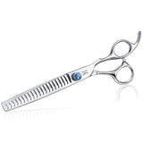 1 x RAW Customer Returns JASON Curved Scissors for Dogs - 7.5 inch Pet Grooming Scissors with Ergonomic Handle, Japanese Stainless Steel Hair Shears for Dogs, Cats and Other Pets... - RRP €39.89