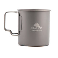 1 x RAW Customer Returns TOAKS Titan, 450 ml cup - RRP €25.16