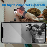 1 x RAW Customer Returns Video doorbell with camera, wireless video doorbell WiFi, night vision, 2-way audio, app control, take pictures, download pictures, type-C charging - RRP €39.99