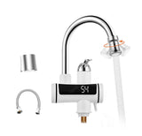 2 x RAW Customer Returns HOGART Electric Water Tap with Instantaneous Water Heater 230v for Kitchen, Garden, Bathroom, Caravan, Camping, Smart Heater, Tap with Instant Water Heater, Hot Water Tap, Kitchen Tap, Water Boiler - RRP €73.98