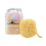 2 x RAW Customer Returns myHomeBody Premium Bath Sponge, Fluffy Sponge, Body Sponge for Shower - Large Size, Lots of Foam, Curvy, 3 Pack - RRP €36.1