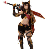 1 x Brand New Fiamll Dehya Cosplay Costume Dehya Costume Women Dehya Cosplay Outfit Full Set XL XXL - RRP €131.09