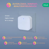 1 x RAW Customer Returns NOUS E1 ZigBee Gateway, ZigBee Hub Bluetooth Hub, ZigBee Bridge, ZigBee Smart Home, ZigBee Gateway Alexa, Gateway ZigBee Smart Home, ZigBee 3.0, Bluetooth, Smart Life Tuya App - RRP €30.7