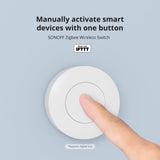 1 x RAW Customer Returns SONOFF Mini Wireless Button, Requires SONOFF Hub, Zigbee Connection, 3-Way Multifunctional Control Button for Smart Home Devices, Compatible with Alexa, Smartthings, IFTTT - RRP €18.79