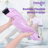 1 x RAW Customer Returns NEWGO shoulder ice gel pack shoulder bandage cooling pads cold hot compress with clamp for sports injuries, frozen shoulders, joint pain - RRP €29.99