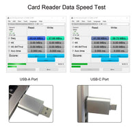 1 x RAW Customer Returns CY USB-C USB 2.0 to NM Nano Memory Card and Micro SD TF Card Reader for Huawei Phone - RRP €26.0