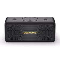 1 x RAW Customer Returns BOGASING Bluetooth Speaker M5 Music Box Portable, 40W Surround Stereo Sound Powerful Bass, 30H Battery, IPX7 Waterproof, EQ, Wireless, Bluetooth Box, USB Stick for Outdoors - RRP €54.54