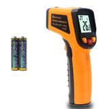 1 x RAW Customer Returns KETOTEK Infrared Thermometer Laser Digital IR Thermometer pyrometer Food Non-Contact Thermometer Gun -50-600 -58-1112 F Thermometer Temperature Tester Yellow  - RRP €19.98