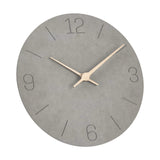 1 x RAW Customer Returns Warminn MDF Wooden Wall Clock No Ticking Noise Silent Modern 30cm Quartz Large Battery Operated Wall Clock Easy to Read for Room Home Kitchen Bedroom Office School Grey  - RRP €22.64