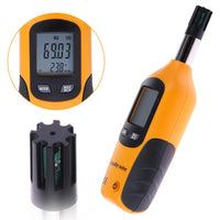 1 x RAW Customer Returns Mengshen Temperature and Humidity Meter - with Dew Point and Wet Bulb Temperature - Battery Included, M86 - RRP €27.49