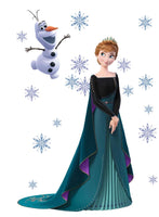 1 x RAW Customer Returns Kibi 2PCS Wall Sticker Frozen Wall Sticker Frozen Elsa and Anna Wall Sticker Frozen Disney for Children s Room Living Room Removable Princess Elsa Anna Wall Sticker Children s Room Frozen Olaf - RRP €18.0