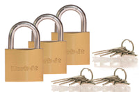 1 x RAW Customer Returns Padlock assorted set - RRP €5.04