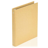 1 x RAW Customer Returns Kraft paper folder A4 folder cover kraft paper folder ring binder A4 brown file folder letter folder office folder cardboard folder, for adding brochure cover scrapbooking paper loose sheets - RRP €13.07