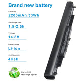 1 x RAW Customer Returns ARyee HS03 Battery Compatible with HP 240 G4, 245 G4, 250 G4, 255 G4, 256 G4, HP HS03 HS04 807957-001 807612-421 807956-001 HSTNN-LB6U HSTNN-LB6V 14.8 V 2200 mAh  - RRP €22.07