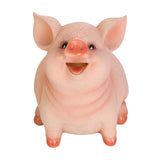 1 x RAW Customer Returns Piggy Bank Cute Pig Shaped Coin Money Box Cash Saving Container Resin Saving Container Money Pig Household Decoration Saving Coin Bank Gift for Kids Boys Girls L  - RRP €27.49