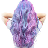 1 x RAW Customer Returns STfantasy Purple Ombre Pink Women Wigs Long Straight Layer Synthetic Hair for Girls Ladies Female Cosplay Anime Costume Party Carnival G436  - RRP €29.09