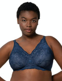 1 x RAW Customer Returns Triumph Amourette Charm N03, Women s Non-Wire Bra, Blue Midnight Blue , 1E - RRP €32.83