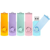 1 x RAW Customer Returns ABLAZE USB Stick 16GB 5 pieces High Speed USB 3.0 memory stick Multi-colored Rotate Metal Memory Stick 5-pack - RRP €23.18