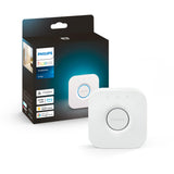 1 x RAW Customer Returns Philips Hue White and Col. Amb. E27 2-pack 800lm incl. Hue Bridge,White,2 pieces - RRP €112.19