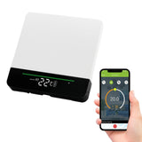 1 x RAW Customer Returns Smart thermostats boiler WiFi heating thermostat room thermostat WiFi thermostat heating cooling intelligent wall thermostat for Siri Google voice command, remote control - RRP €43.27