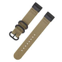 1 x RAW Customer Returns for Garmin Fenix 5X 26mm Replacement Strap, Presto Easy Fit, Soft Nylon Braided Bracelet for Fenix 5X Plus 6X 6X Pro 3 3 HR Descent MK1 D2 Delta PX D2 Charlie Khaki  - RRP €26.91