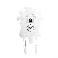 1 x RAW Customer Returns WALPLUS Elegant White Cuckoo Clock Wall Art Home Living Room Kitchen Decor Restaurant Cafe Hotel Office Decoration - RRP €58.8