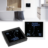 1 x RAW Customer Returns Ejoyous Bathroom Clock, Digital Bathroom Clock Wall Clocks with LED Display Waterproof Shower Clock Bathroom Clock with Humidity Temperature, Countdown and Alarm Function White  - RRP €28.92