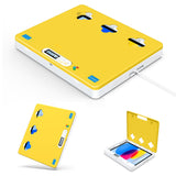 1 x RAW Customer Returns Phone Pad Timer Lock Box, Scheduled Locker Box for iPad, Phone Lock with Timer Yellow  - RRP €49.42