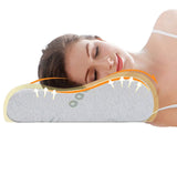 1 x RAW Customer Returns Ecosafeter 2024 new upgrade memory foam pillow orthopedic neck support pillow for side and back sleepers bamboo cover ergonomic neck pillow for cervical spine - RRP €36.54