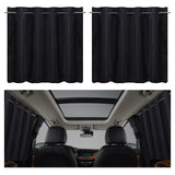 1 x RAW Customer Returns ZATOOTO sun protection car side window, privacy protection window, car window darkening with adjustable rods, sun protection car for rear window or tailgate, large - RRP €28.21