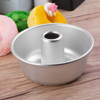 1 x RAW Customer Returns Kichvoe Donut Mold Angel Food Cake Mold Non-Stick Pound Cake Pan Fluted Tube Baking Pan Chiffon Cake Molds For Cooking In Home Kitchen 5. 7Inch Cookie Molds - RRP €24.29