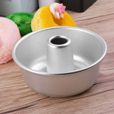 1 x RAW Customer Returns Kichvoe Donut Mold Angel Food Cake Mold Non-Stick Pound Cake Pan Fluted Tube Baking Pan Chiffon Cake Molds For Cooking In Home Kitchen 5. 7Inch Cookie Molds - RRP €24.29