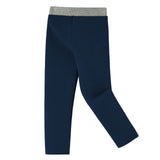 1 x RAW Customer Returns Ugitopi Girls Winter Warm Thick Fleece Lined Long Pants Thermal Cotton Leggings Dark Blue 150  - RRP €17.0