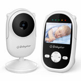 1 x RAW Customer Returns Babystar Baby Monitor with Camera and Night Vision, 2.4 GHz Wireless Video Baby Monitor with Rechargeable Battery, Two-Way Talk, 2.4 Inch Screen, ECO Mode, Lullabies - RRP €49.99