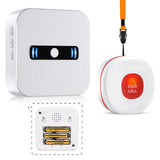 1 x RAW Customer Returns Daytee Emergency Call Button For Seniors Wireless Mobile Alarm Emergency Button Home Emergency Call For Seniors Works Care Call Emergency Bell For Elderly Fits C Receiver 1 Transmitter 1  - RRP €25.78