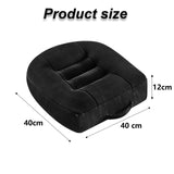 1 x RAW Customer Returns Seat cover booster seat car seat cushion 40x40CM ergonomic orthopedic seat cushion for car office chair wheelchair cushion or booster seat for adults, extra wide chair cushion seat cushion - RRP €34.99