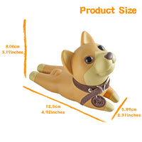 1 x RAW Customer Returns Door Stop, Cute Dog Door Stopper, Decorative Door Wedge for Home and Office 3 Pack  - RRP €19.15