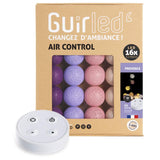 1 x RAW Customer Returns Garland light with USB LED cotton balls, wireless remote control, 2A double USB charger included, 4 intensities, 16 or 24 balls, Provence, 16 Spheres - RRP €39.99