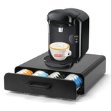 1 x RAW Customer Returns SYSYLY Capsule Holder Drawers for Capsules Compatible for Tassimo, Coffee Capsule Holder Storage Drawer Coffee Capsule Storage Compartment and Machine Stand 2-in-1 for Tassimo Machine - RRP €39.99