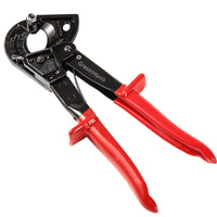 1 x RAW Customer Returns Ratchet Cable Cutter, Ratchet Cutter and Wire Cable Cutter, Cuts up to 240mm , HS325A Heavy Duty Aluminum and Copper Ratchet Cable Cutter - RRP €35.99