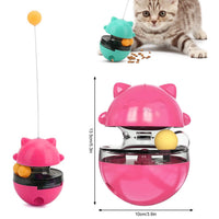 1 x Brand New Shengruili Interactive Cat Toy, Interactive Cat Tumbler Ball with Food Dispenser, Cat Tumbler Toy, Intelligent Cat Toy, Suitable for Cat Education Training Game - RRP €16.8