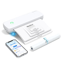 1 x RAW Customer Returns Bisofice L81 Mobile Portable Printer Bluetooth Thermal Printer A4 Mobile Printer A4 Small Compact Portable Printer Support Thermal Paper A4, Compatible with Android iOS Mac - RRP €114.95