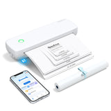 1 x RAW Customer Returns Bisofice L81 Mobile Portable Printer Bluetooth Thermal Printer A4 Mobile Printer A4 Small Compact Portable Printer Support Thermal Paper A4, Compatible with Android iOS Mac - RRP €114.95