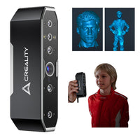 1 x RAW Customer Returns Creality 3D Scanner CR-Scan Otter for 3D printing, with four-lens stereo image, anti-shake tracking, fast full-color scan, 0.02mm accuracy for Mac OS Windows - RRP €26.4